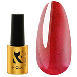Gel polish FOX Cat Eye 010 red 7 ml