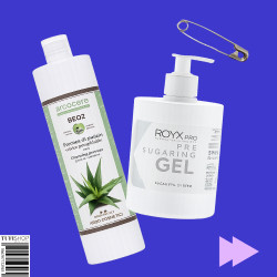 Gels before depilation