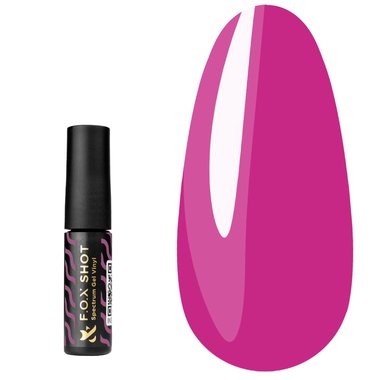 Гель-лак F.O.X SHOT Spectrum Gel Vinyl 030 фуксия 5 г - Фото №1