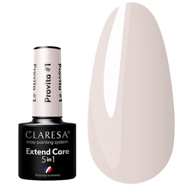 Цветная база 5в1 Claresa EXTEND CARE 5 IN 1 PROVITA 1 5г - Фото №1