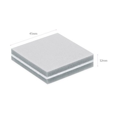 Набор мини бафов Aba Group WAFER 100/180 (20 шт.) - Фото №3