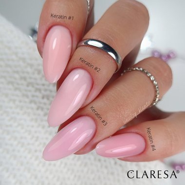 Цветная база 5в1 Claresa EXTEND CARE 5 IN 1 KERATIN 4 5г - Фото №3