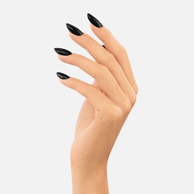 Гель лак Victoria Vynn COLOR COVER 108 Black Velvet глубокий черный 8ml - Фото №2