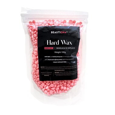 Горячий воск в гранулах BEAUTIONA Hard Wax Pink 100 г