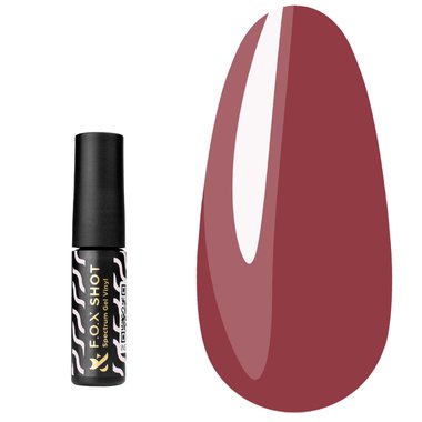 F.O.X SHOT Гель-лак Spectrum Gel Vinyl 087 клубничный джем, 5 г