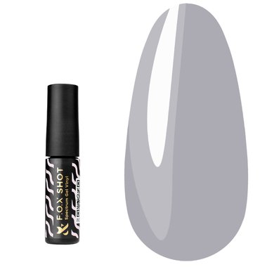 F.O.X SHOT Гель-лак Spectrum Gel Vinyl 099 пепельный, 5 г