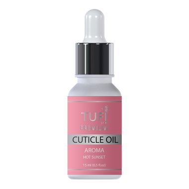 Масло для кутикулы TUFI Profi PREMIUM Aroma жаркий закат 15 мл (104061) - Фото №1