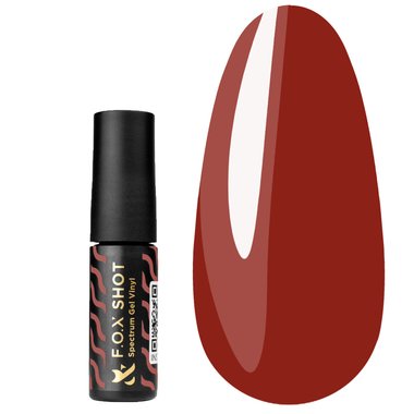 F.O.X SHOT Spectrum Gel Vinyl 038 гель-лак 5 мл бордовый