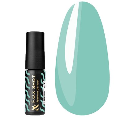 F.O.X SHOT Spectrum Gel Vinyl 056 гель-лак 5 мл бирюзовый