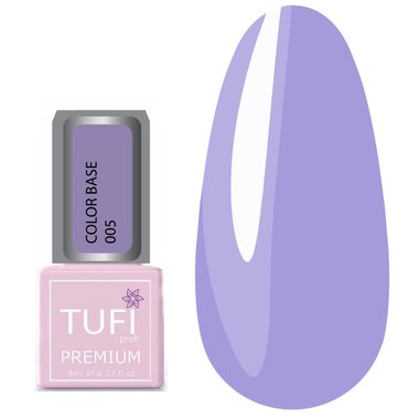Цветная база TUFI profi PREMIUM Color Base 005 лаванда 8 мл (0103703) - Фото №1