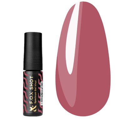 F.O.X SHOT Spectrum Gel Vinyl 086 гель-лак 5 мл марсала