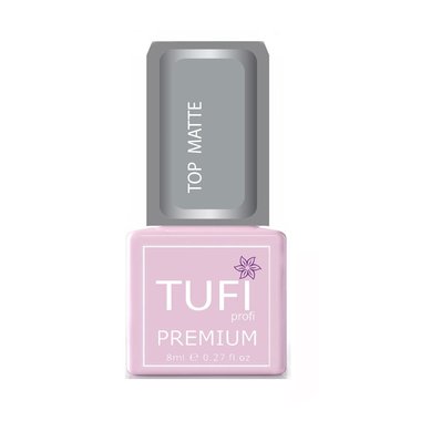 Топ TUFI profi PREMIUM Matte матовый 8 мл (0100370) - Фото №1
