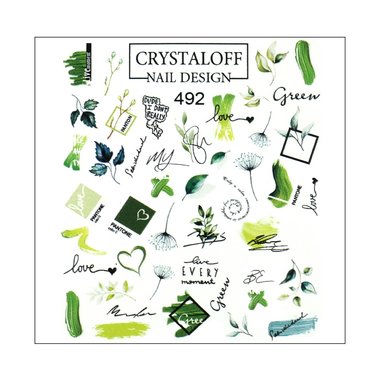 Слайдер дизайн Crystaloff Nail Design 492