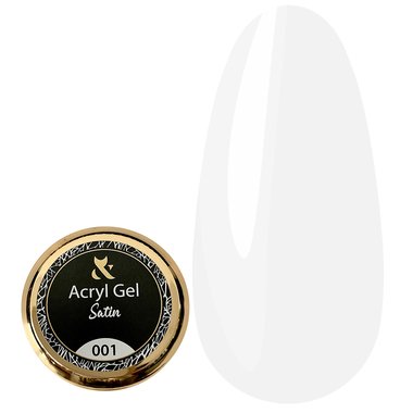 Акригель F.O.X Satin 001 (банка) прозрачный, 30 мл