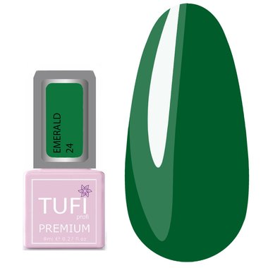 Гель-лак TUFI profi PREMIUM Emerald 24 мечта блогера 8мл (0121278) - Фото №1