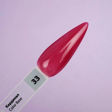 Цветная база TUFI profi PREMIUM Color Base 033 кардинал 8 мл (0123374) - Фото №4