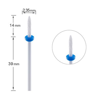 Aba Group Фреза керамическая CB005 - Игла, M