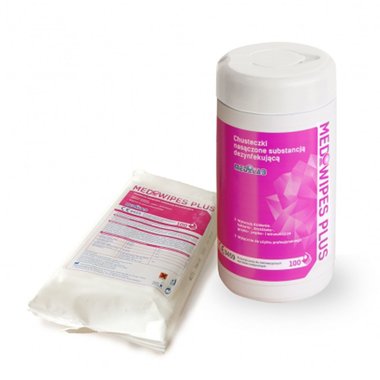 Салфетки спиртовые MEDIWIPES PLUS TUBE 100 шт