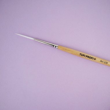 Кисть для дизайна TUFI profi PREMIUM Art лайнер №2/0 (0120831) - Фото №2