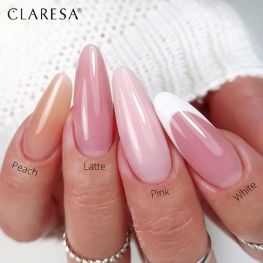 Акригель Claresa POLI GEL LATTE розовый 30 g - Фото №2