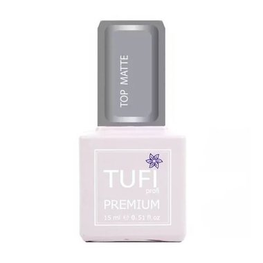 Топ TUFI profi PREMIUM Matte Top матовый 15 мл - Фото №1