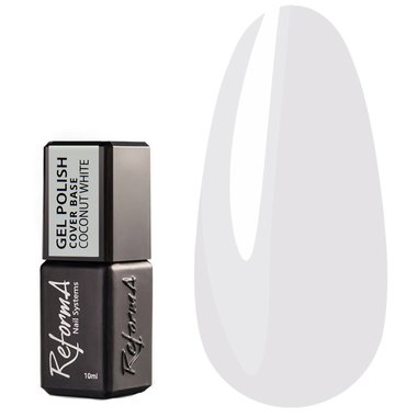 Цветная база REFORMA Cover Base Coconut White 10 мл (942007) - Фото №1