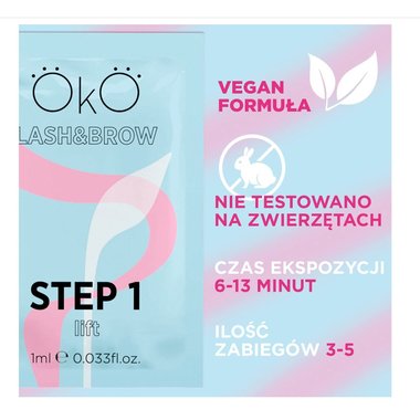 Пакетики для ламинирования ресниц и бровей OkO 1 STEP 5 шт - Фото №3