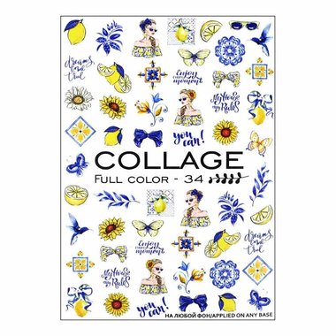 Слайдер дизайн Crystaloff Collage full color 34
