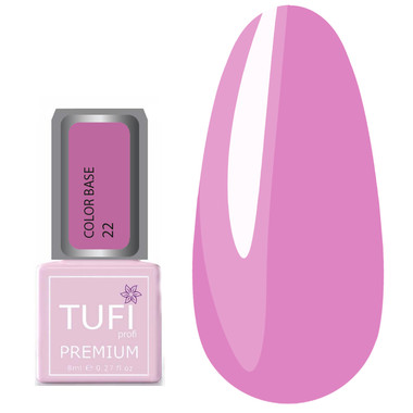 Цветная база TUFI profi PREMIUM Color Base 022 розовый кварц 8 мл (0123361) - Фото №1