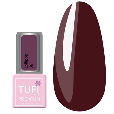 Гель-лак TUFI profi PREMIUM Lollipop 06 ежевика 8 мл (0227095) - Фото №1