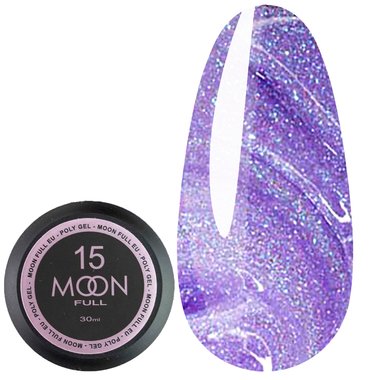 Полигель MOON FULL POLY GEL 30 мл 15 - Фото №1