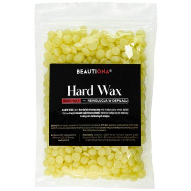 Горячий воск в гранулах BEAUTIONA Hard Wax Yellow 100 г
