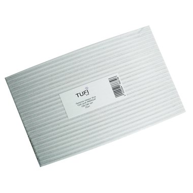 Пилочка TUFI profi PREMIUM белая 100/180 грит 17,8 см 25 шт (0231932) - Фото №1