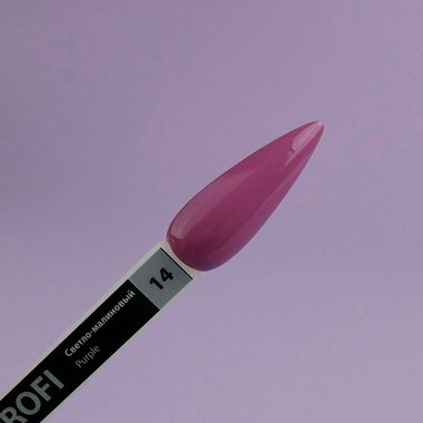 Гель-лак TUFI profi PREMIUM Purple 14 светло-малиновый 8мл (0102507) - Фото №3
