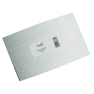 Пилочка TUFI profi PREMIUM белая 180/240 грит 17,8 см 25 шт (0231931) - Фото №1