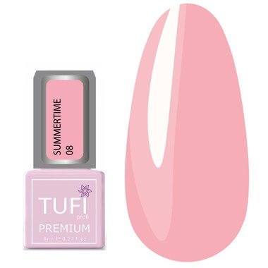 Гель-лак TUFI profi PREMIUM Summertime 08 цветочный нектар 8мл (0102178) - Фото №1