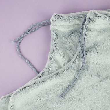 Носки для парафинотерапии TUFI profi PREMIUM махровые светло-серый (0104297) - Фото №4