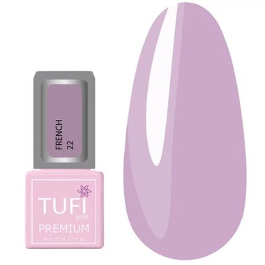 Гель-лак TUFI profi PREMIUM French 22 чертополох 8мл (0283794) - Фото №1
