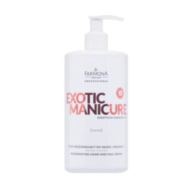 Farmona Exotic Manicure - Восстанавливающий крем для рук и ногтей 500 мл