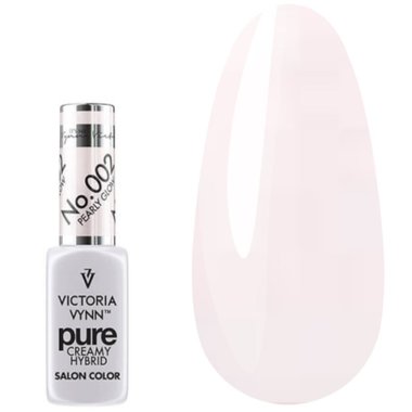 Гель лак Victoria Vynn  PURE CREAMY HYBRID 002 Pearly Glow