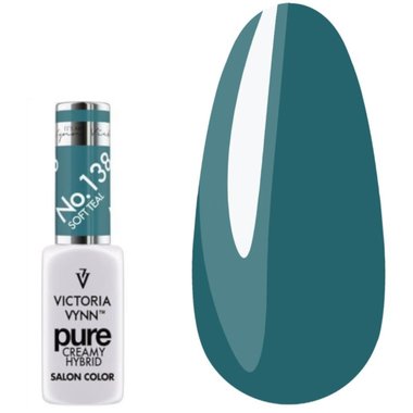 Гель лак Victoria Vynn PURE CREAMY HYBRID 138 Soft Teal Kremowy