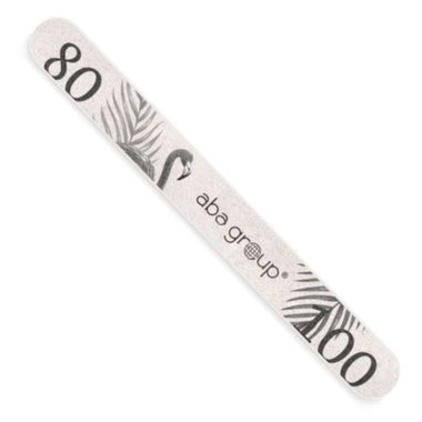 Aba Group SAFE PACKAGE Пилочка для ногтей PROSTY 80/100 STANDARD - FLAMING, 25 шт - Фото №1