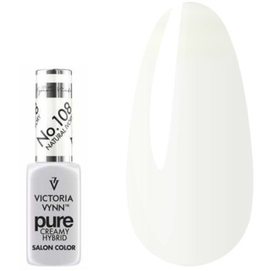 Гель лак Victoria Vynn PURE CREAMY HYBRID 108 Natural Ivory