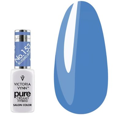 Гель лак Victoria Vynn PURE CREAMY HYBRID 153 Bluebird Blue