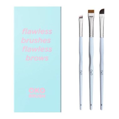 Набор кистей OKO "Flawless Brushes Flawless Brows"