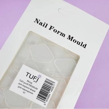 Молд TUFI profi PREMIUM для верхних форм для наращивания 01 - Фото №3