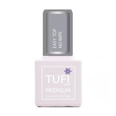 Топ TUFI profi PREMIUM Easy Top самовыравнивающийся без липкого слоя 15 мл - Фото №1