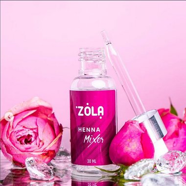 Активатор для хны Zola Henna Mixer минеральный раствор 30 мл - Фото №2