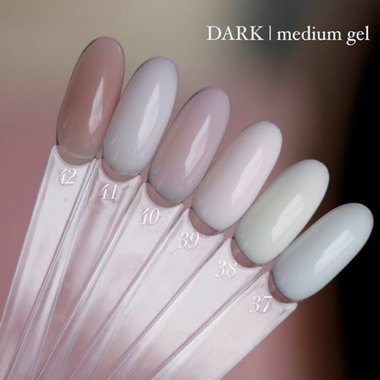 Гель для наращивания DARK Medium Gel №41 розовый беж, 15 мл - Фото №2