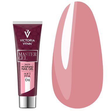 Акригель Victoria Vynn MASTER GEL 04 Soft Pink 60 г - Фото №1